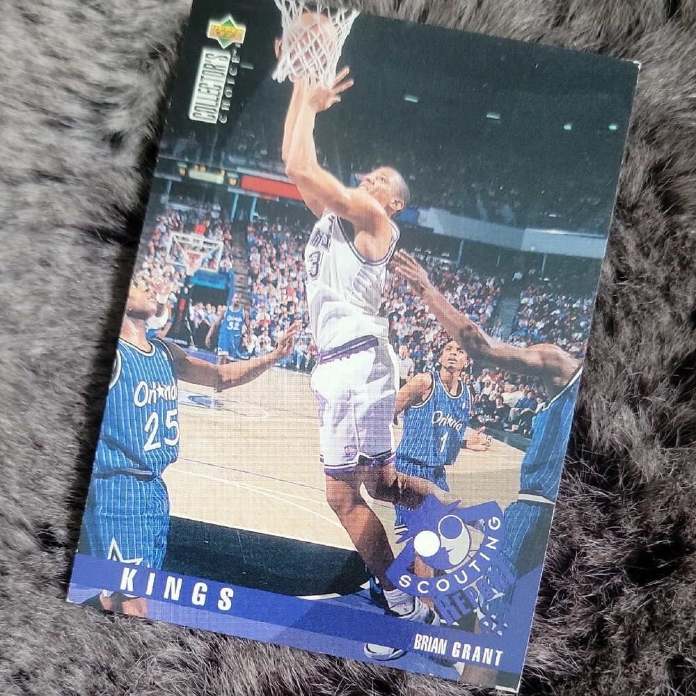 Kings Basketball Trading Card BRIAN GRANT COLLECTOR'S